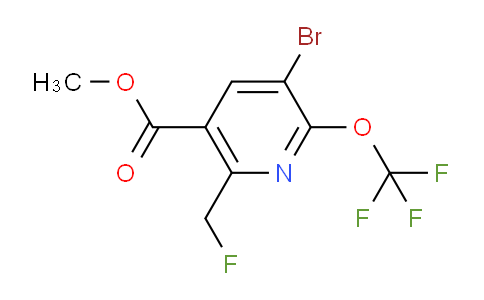 AM184975 | 1803929-31-8 | Methyl 3-bromo-6-(fluoromethyl)-2-(trifluoromethoxy)pyridine-5-carboxylate