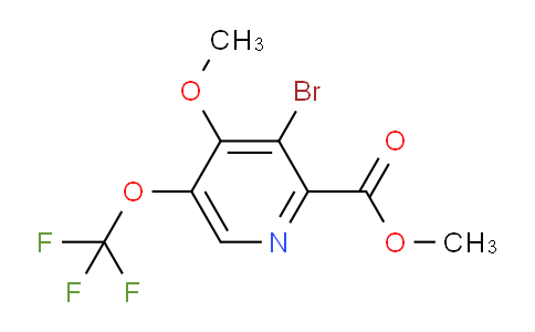 AM184982 | 1806089-12-2 | Methyl 3-bromo-4-methoxy-5-(trifluoromethoxy)pyridine-2-carboxylate