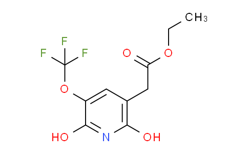 Ethyl 2,6-dihydroxy-3-(trifluoromethoxy)pyridine-5-acetate