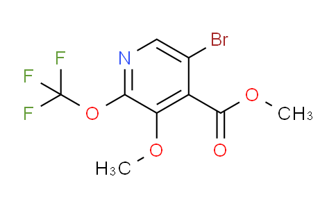 Methyl 5-bromo-3-methoxy-2-(trifluoromethoxy)pyridine-4-carboxylate
