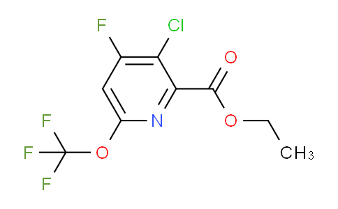 AM184993 | 1804618-52-7 | Ethyl 3-chloro-4-fluoro-6-(trifluoromethoxy)pyridine-2-carboxylate