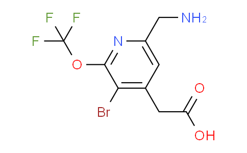 AM184997 | 1804619-65-5 | 6-(Aminomethyl)-3-bromo-2-(trifluoromethoxy)pyridine-4-acetic acid