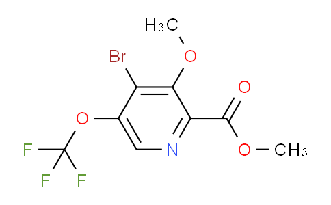 AM184998 | 1804000-70-1 | Methyl 4-bromo-3-methoxy-5-(trifluoromethoxy)pyridine-2-carboxylate