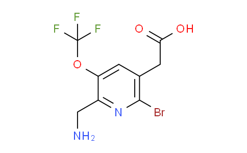 AM185001 | 1803641-81-7 | 2-(Aminomethyl)-6-bromo-3-(trifluoromethoxy)pyridine-5-acetic acid
