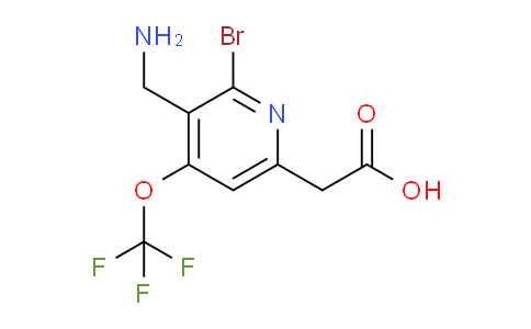 AM185005 | 1806130-24-4 | 3-(Aminomethyl)-2-bromo-4-(trifluoromethoxy)pyridine-6-acetic acid