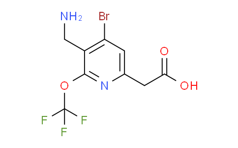 AM185009 | 1804619-73-5 | 3-(Aminomethyl)-4-bromo-2-(trifluoromethoxy)pyridine-6-acetic acid