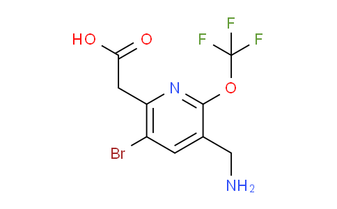 AM185012 | 1804658-89-6 | 3-(Aminomethyl)-5-bromo-2-(trifluoromethoxy)pyridine-6-acetic acid