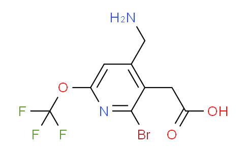 AM185015 | 1803603-12-4 | 4-(Aminomethyl)-2-bromo-6-(trifluoromethoxy)pyridine-3-acetic acid