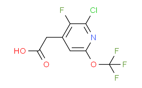 AM185016 | 1804618-84-5 | 2-Chloro-3-fluoro-6-(trifluoromethoxy)pyridine-4-acetic acid