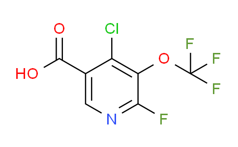 AM185021 | 1806110-51-9 | 4-Chloro-2-fluoro-3-(trifluoromethoxy)pyridine-5-carboxylic acid