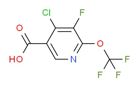 AM185023 | 1804767-13-2 | 4-Chloro-3-fluoro-2-(trifluoromethoxy)pyridine-5-carboxylic acid