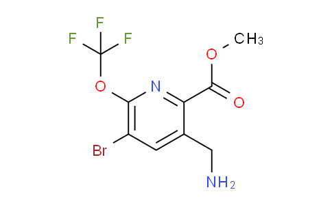 AM185024 | 1804571-59-2 | Methyl 3-(aminomethyl)-5-bromo-6-(trifluoromethoxy)pyridine-2-carboxylate