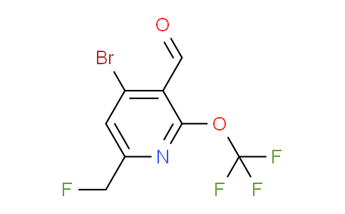 AM185025 | 1804602-25-2 | 4-Bromo-6-(fluoromethyl)-2-(trifluoromethoxy)pyridine-3-carboxaldehyde