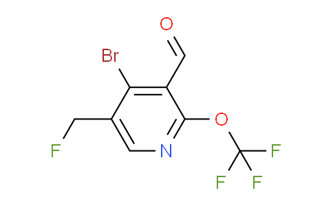 AM185030 | 1806219-01-1 | 4-Bromo-5-(fluoromethyl)-2-(trifluoromethoxy)pyridine-3-carboxaldehyde