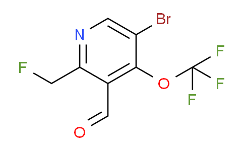 AM185032 | 1803615-23-7 | 5-Bromo-2-(fluoromethyl)-4-(trifluoromethoxy)pyridine-3-carboxaldehyde