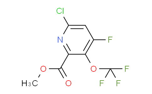 AM185035 | 1803905-40-9 | Methyl 6-chloro-4-fluoro-3-(trifluoromethoxy)pyridine-2-carboxylate