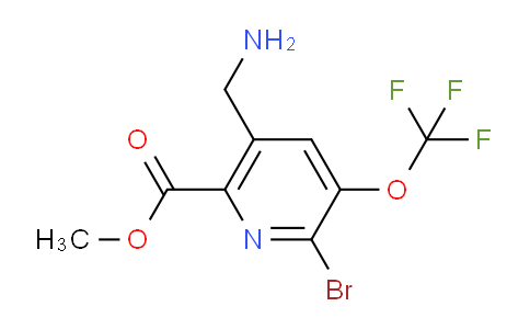 AM185038 | 1804619-46-2 | Methyl 5-(aminomethyl)-2-bromo-3-(trifluoromethoxy)pyridine-6-carboxylate