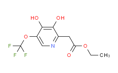 AM18504 | 1804497-34-4 | Ethyl 3,4-dihydroxy-5-(trifluoromethoxy)pyridine-2-acetate