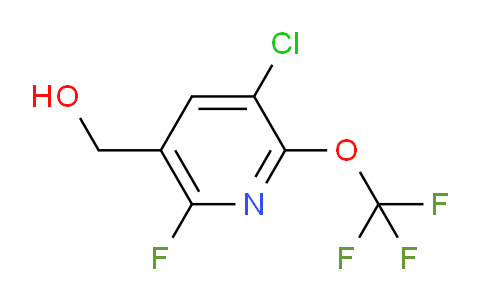 3-Chloro-6-fluoro-2-(trifluoromethoxy)pyridine-5-methanol