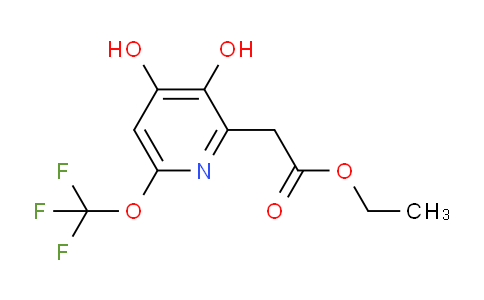 Ethyl 3,4-dihydroxy-6-(trifluoromethoxy)pyridine-2-acetate