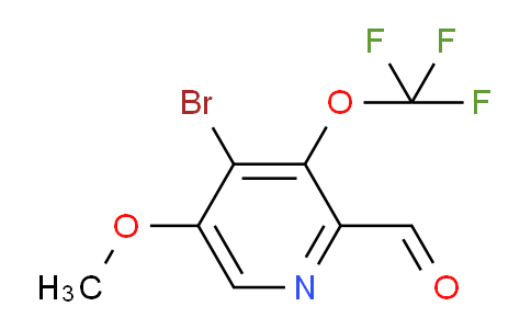 AM185050 | 1806088-38-9 | 4-Bromo-5-methoxy-3-(trifluoromethoxy)pyridine-2-carboxaldehyde