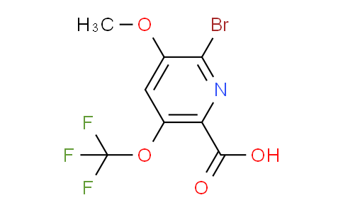 AM185053 | 1806088-45-8 | 2-Bromo-3-methoxy-5-(trifluoromethoxy)pyridine-6-carboxylic acid