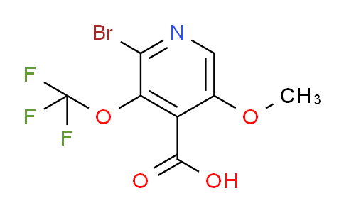 2-Bromo-5-methoxy-3-(trifluoromethoxy)pyridine-4-carboxylic acid