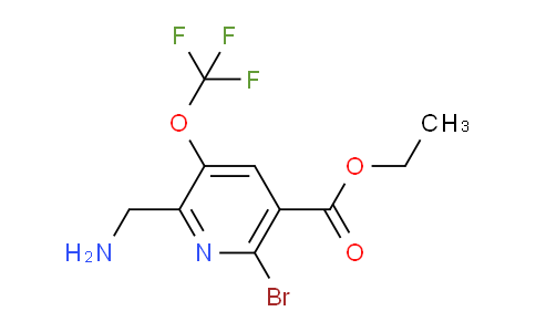 AM185063 | 1803469-78-4 | Ethyl 2-(aminomethyl)-6-bromo-3-(trifluoromethoxy)pyridine-5-carboxylate