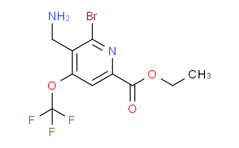 AM185066 | 1806095-72-6 | Ethyl 3-(aminomethyl)-2-bromo-4-(trifluoromethoxy)pyridine-6-carboxylate