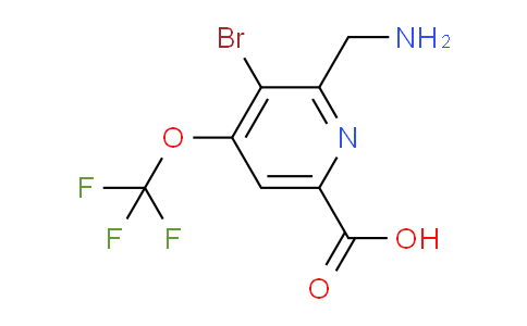 AM185067 | 1806095-11-3 | 2-(Aminomethyl)-3-bromo-4-(trifluoromethoxy)pyridine-6-carboxylic acid