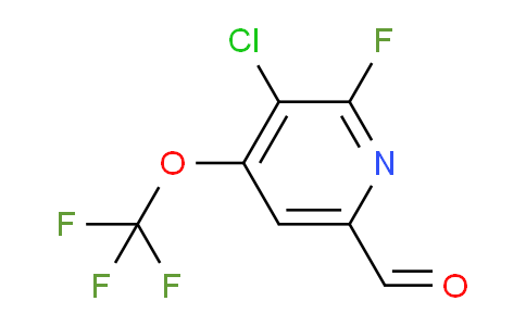 AM185069 | 1803648-18-1 | 3-Chloro-2-fluoro-4-(trifluoromethoxy)pyridine-6-carboxaldehyde