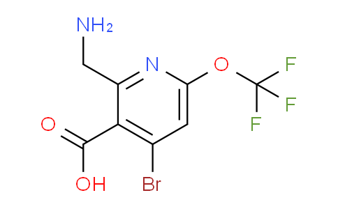 AM185074 | 1804619-20-2 | 2-(Aminomethyl)-4-bromo-6-(trifluoromethoxy)pyridine-3-carboxylic acid
