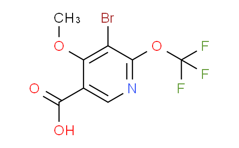 AM185076 | 1804567-06-3 | 3-Bromo-4-methoxy-2-(trifluoromethoxy)pyridine-5-carboxylic acid