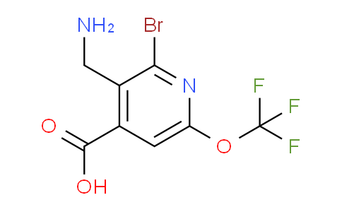 AM185082 | 1804658-15-8 | 3-(Aminomethyl)-2-bromo-6-(trifluoromethoxy)pyridine-4-carboxylic acid