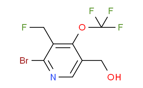 AM185086 | 1806154-18-6 | 2-Bromo-3-(fluoromethyl)-4-(trifluoromethoxy)pyridine-5-methanol