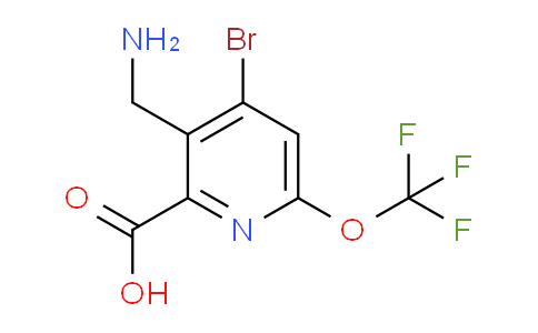 AM185089 | 1806095-29-3 | 3-(Aminomethyl)-4-bromo-6-(trifluoromethoxy)pyridine-2-carboxylic acid