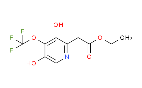 Ethyl 3,5-dihydroxy-4-(trifluoromethoxy)pyridine-2-acetate