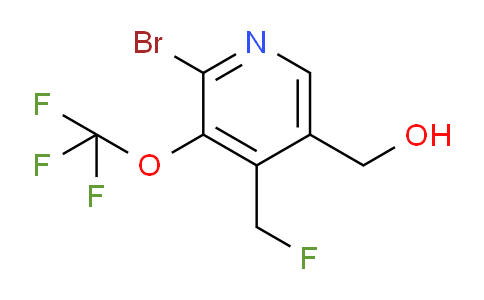 AM185091 | 1804451-98-6 | 2-Bromo-4-(fluoromethyl)-3-(trifluoromethoxy)pyridine-5-methanol