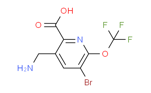 AM185092 | 1806151-44-9 | 3-(Aminomethyl)-5-bromo-6-(trifluoromethoxy)pyridine-2-carboxylic acid