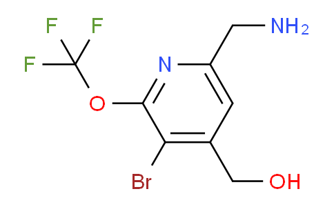 AM185093 | 1806129-34-9 | 6-(Aminomethyl)-3-bromo-2-(trifluoromethoxy)pyridine-4-methanol
