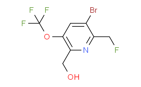 AM185105 | 1803683-98-8 | 3-Bromo-2-(fluoromethyl)-5-(trifluoromethoxy)pyridine-6-methanol