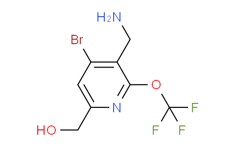 AM185106 | 1804569-80-9 | 3-(Aminomethyl)-4-bromo-2-(trifluoromethoxy)pyridine-6-methanol