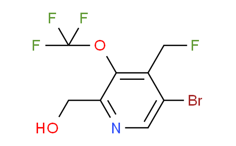 AM185113 | 1806224-74-7 | 5-Bromo-4-(fluoromethyl)-3-(trifluoromethoxy)pyridine-2-methanol