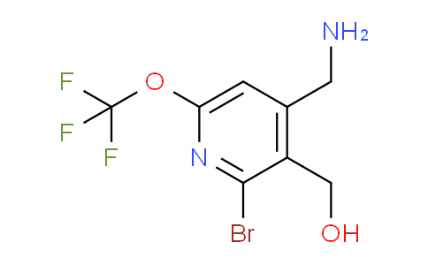 AM185114 | 1804396-73-3 | 4-(Aminomethyl)-2-bromo-6-(trifluoromethoxy)pyridine-3-methanol