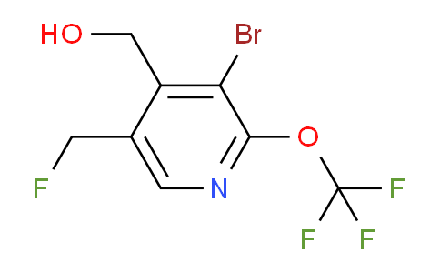 AM185115 | 1806218-69-8 | 3-Bromo-5-(fluoromethyl)-2-(trifluoromethoxy)pyridine-4-methanol