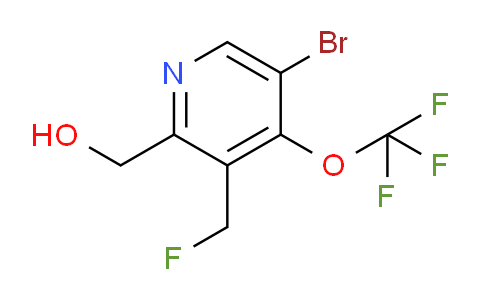 AM185117 | 1804545-95-6 | 5-Bromo-3-(fluoromethyl)-4-(trifluoromethoxy)pyridine-2-methanol