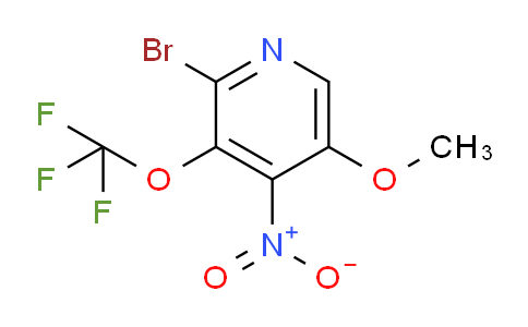 2-Bromo-5-methoxy-4-nitro-3-(trifluoromethoxy)pyridine