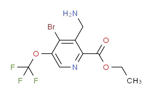 AM185138 | 1803602-74-5 | Ethyl 3-(aminomethyl)-4-bromo-5-(trifluoromethoxy)pyridine-2-carboxylate