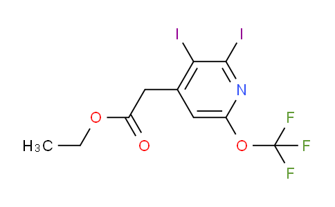 AM18514 | 1803907-16-5 | Ethyl 2,3-diiodo-6-(trifluoromethoxy)pyridine-4-acetate