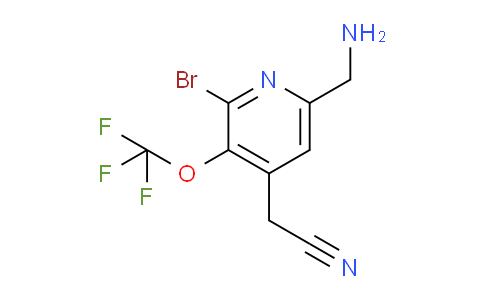 AM185161 | 1804657-11-1 | 6-(Aminomethyl)-2-bromo-3-(trifluoromethoxy)pyridine-4-acetonitrile